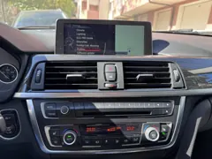 BMW 328i xDrive — Navigation and climate controls
