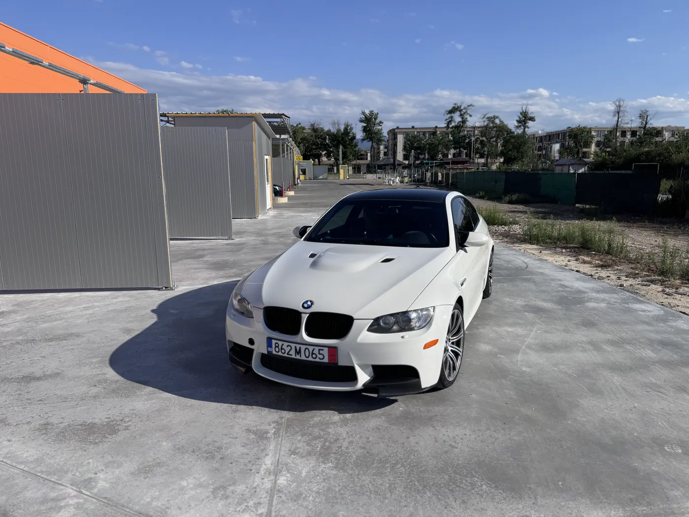 BMW M3 E92 преден три-четвърти изглед